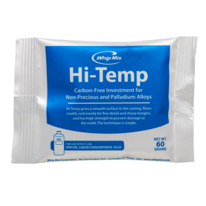 Whip Mix Hi-Temp Phosphate Dental Investment