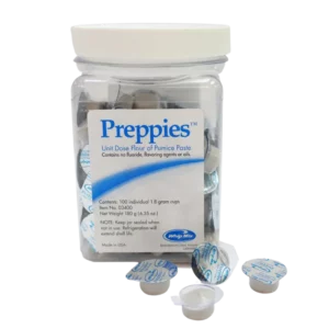 thumbnail image 2 of Whip-Mix 03400 Pumice Flour Paste Preppies - Unit Dose Cups, 100 Count Box, 2gm Each 2 of 4