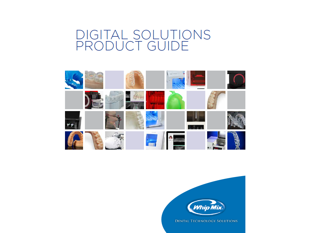 Whip Mix Product Guide cover